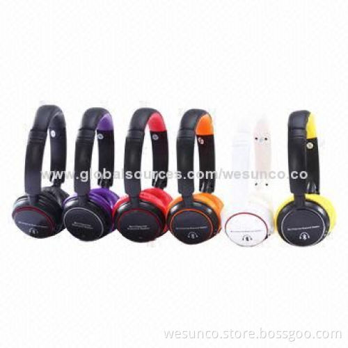 Comfortable Bluetooth headphone for PC and mobile, with classic shape & new version